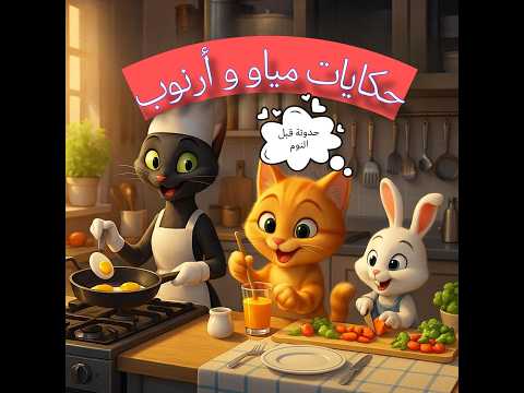 قصة القطة نونو والأرنب بودي قصص للأطفال حكايات مياو قصص قبل النوم