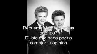 Video voorbeeld van "The everly brothers so sad subtitulado en Español"