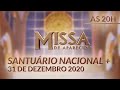 Missa de Ano Novo | Santuário Nacional de Aparecida 20h 31/12/2020