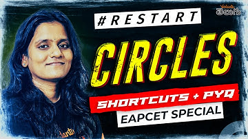 Circles Class 11 One shot | Concepts & Questions |  EAPCET 2025 | EAPCET Maths