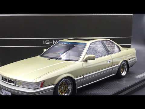 ignition-model-1:18-nissan-leopard-3.0-ultima-(f31)-gold-(ss-wheel)-ig1013