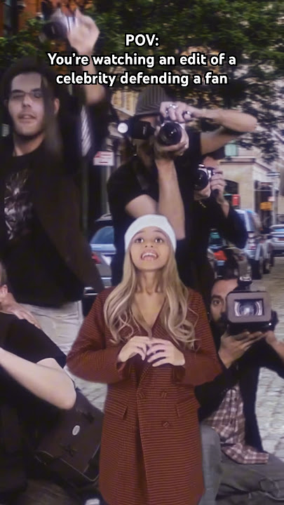 Download lagu POV: Youโre watching an edit of a celebrity defending a fan๐ญ #parody #edits #celebrity