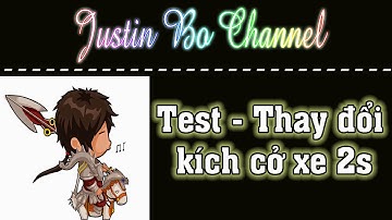 [ 2s ] - ZingSpeed Thay đỗi kích cỡ xe By Bo™..!
