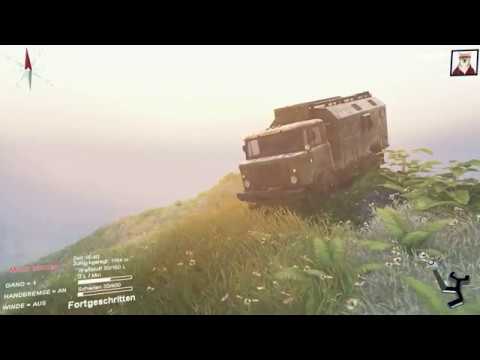 Spintires Volcano Trip   GAZ 66 #1 ნაწილი (გავაგრძელო) ??