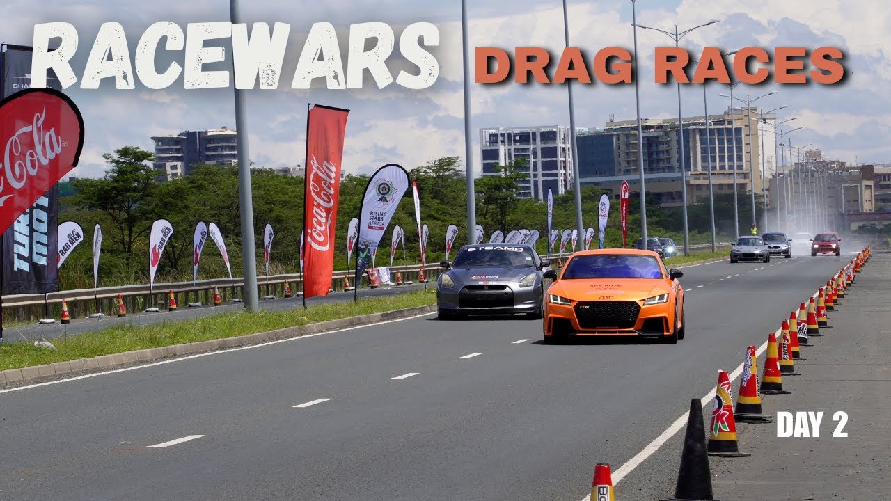 This is what happened at  DAY TWO of  RACEWARS Drag Races held at  ICD ROAD,Nairobi.