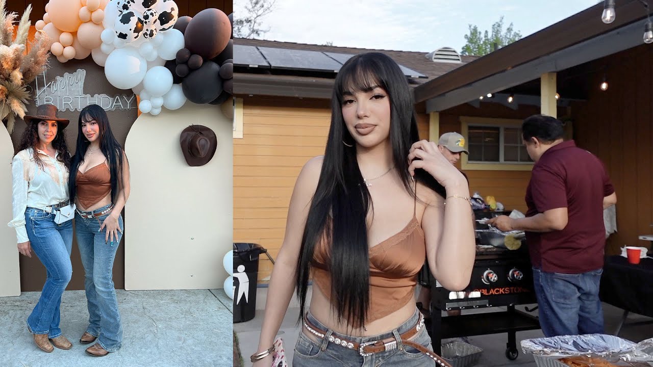 VAQUERO PARTY WITH MY BF'S FAMILY!!! 🤠