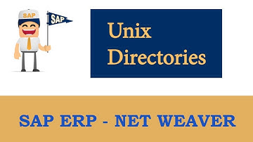 ERP SAP Basis - Net Weaver | SAP System Directories On Unix |