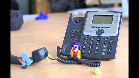 Nigel goes to pieces over nuisance calls - stop frame clay animation