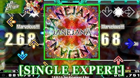 【DDR EXT】 jane jana / T.E.M.P.O. feat.Mohammed & Emi [SINGLE EXPERT] 譜面確認+Clap