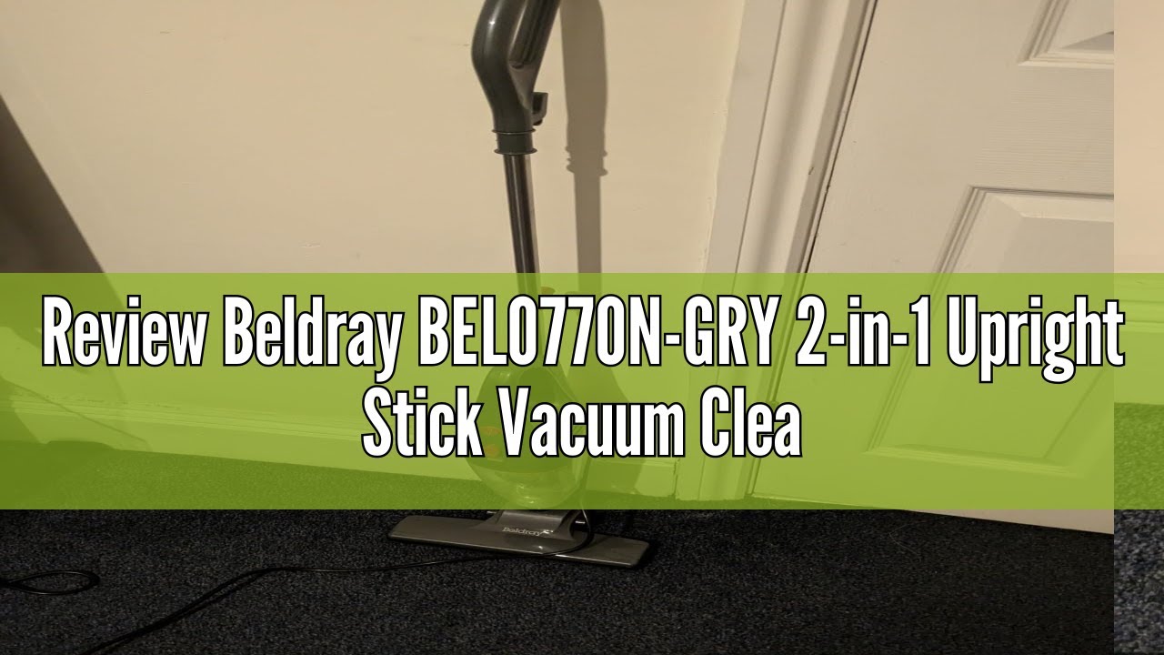 Beldray BEL0770N-GRY Aspirapolvere stick multifunzione portatile 2-in-1, leggero, verticale multisuperficie, senza sacco, filtro HEPA, serbatoio per p | Leroy Merlin