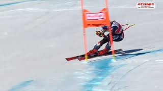 Mikaela Shiffrin 🇺🇸 - winner's post race interview, St Moritz women downhill, Dec 9, 2023, #sheskis