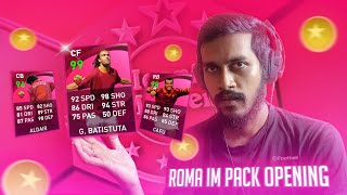 PES 21 MOBILE ROMA ICONIC MOMENT PACK OPENING | ROAD TO 86K SUBSCRIBERS