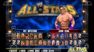 WWE All-Stars Truco para sacar todo en PSP