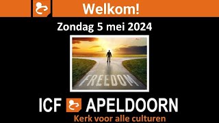 ICF Apeldoorn - 5 mei 2024 - Nederlands
