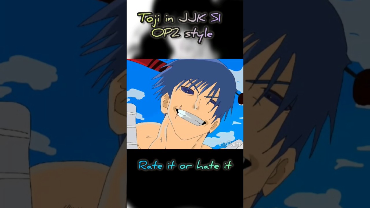 Making Toji in the VIVID VICE OP style ^^ || YOUR BATTLE IS MY BATTLE - Chica || 