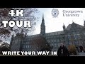 Georgetown University 4K Tour + Writing the Application Essays