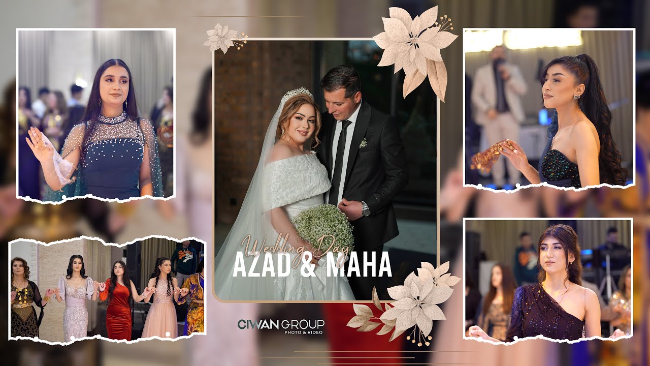 Mohamed Salh Kobani Azad & Maha Part01 - محمد صالح شيخاني - By Ciwan Group 4K حفلات كوباني