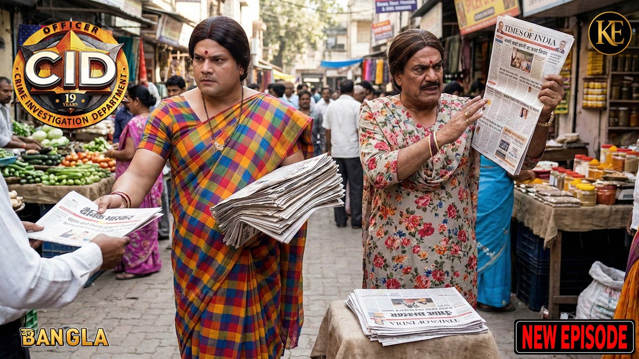 বাজারে খবরের কাগজ বিক্রি করে খুনির উপর দয়া ও এসিপির কড়া নজর || CID Bangla || নতুন পর্ব ২০২৬