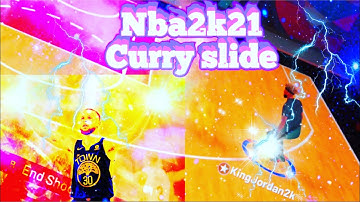 THE NEW AND EASY WAY TO CURRY SLIDE BEHIND THE BACK IN NBA 2K21 TUTORIAL !!!