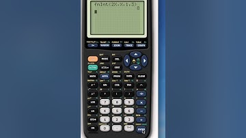 MTH 236 Integral TI83