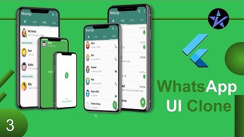 Flutter WhatsApp UI Clone Part-3 | Flutter app | Speed Code | Flutter tutorial