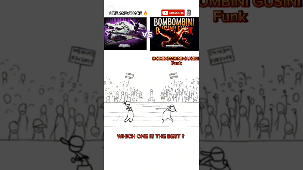 BOMBOMBINI GUSINI FUNK VS BOMBARDINO CROCODILO FUNK