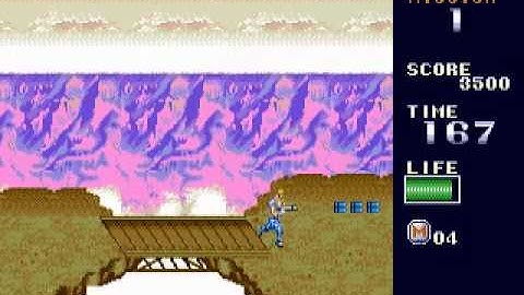 MERCS (Genesis) Level 1 (Arcade Mode)