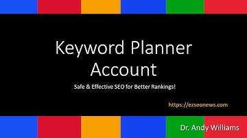 Google Keyword Planner without an Ad Campaign (2020)