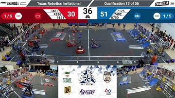 qm13 2023 Texas Robotics Invitational