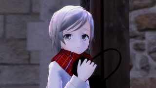 昨日より寒い朝