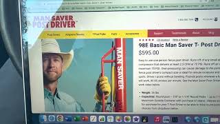 The Kinetic and Potential Energy in Fence Post Driving Tools