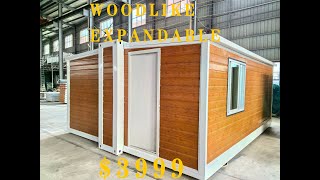 WOODLIKE Expandable Container home tiny home container house expandable SPECIAL OFFER 8 Units/40'hq