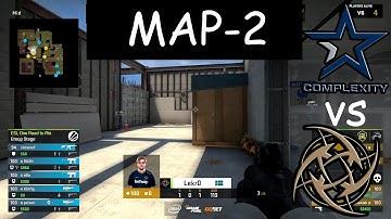 CS GO   Ninjas in Pyjamas vs  Complexity MAP 2 - Vertigo | ESL One Road to Rio |