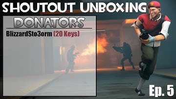 TF2 | Shout-out Unboxing Ep. 5: 10 Crates (Series 25 & Under)