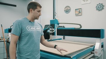 CanCam D and B series CNC router maintenance