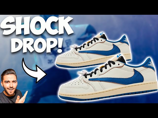 travis scott jordan 1 fragment shock drop