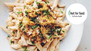 Dhaba style Creamy Alfredo Cauliflower Pasta at home