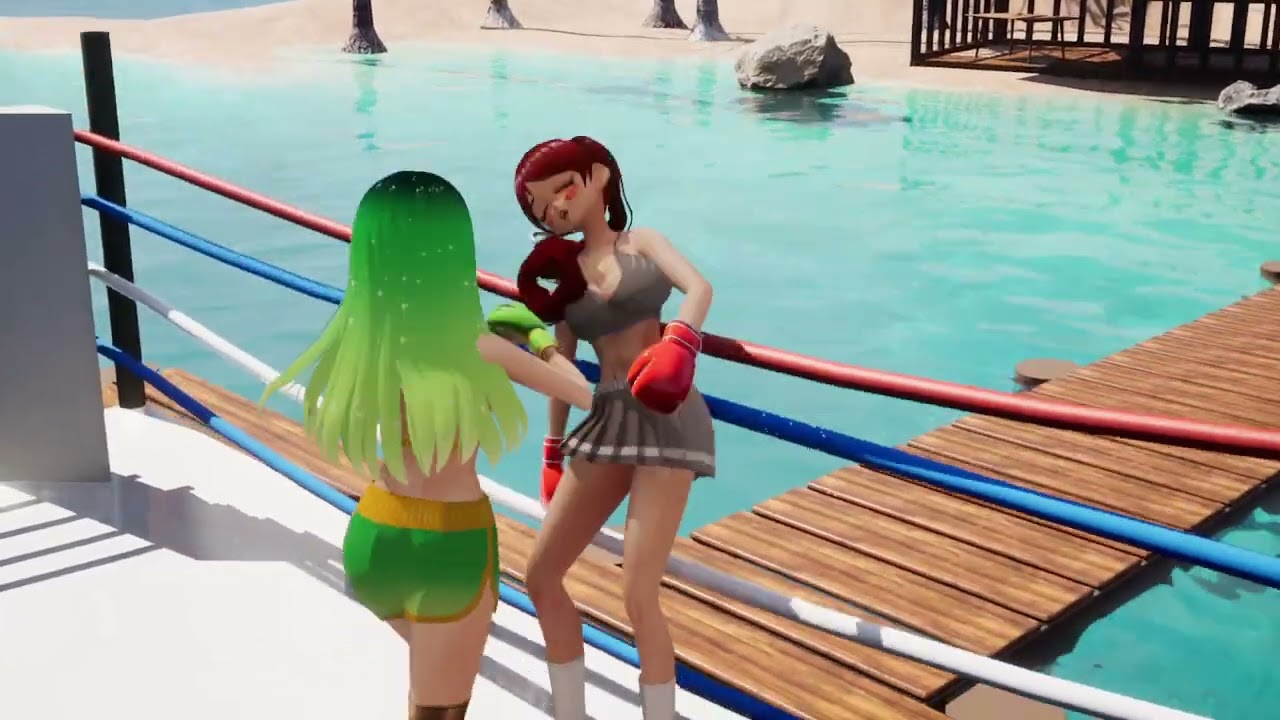 Yuna KO compilation | Female Boxing Knockout Compilation | Anime Female Boxing