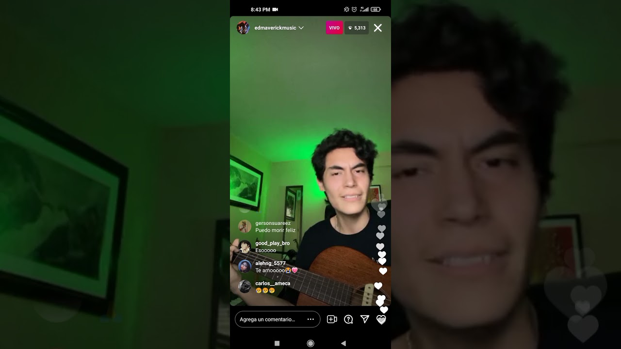 Ed maverick - contenta live Instagram - YouTube