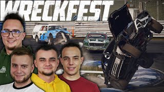 NIE GRAMY NA POZYCJE 😱 DRUŻYNOWE WALKI SAMOCHODOWE🤣WRECKFEST Z EKIPĄ [MP] 🏆 MafiaSolec [MST]