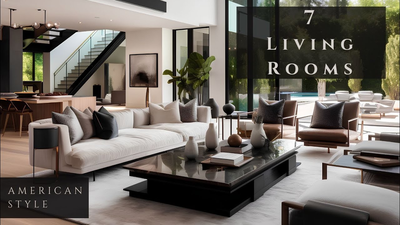 Contemporary American Living: 7 Stunning Interior Design Ideas for ...
