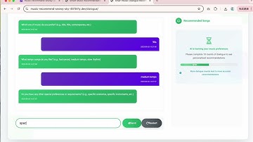 Music Recommendation System Demo