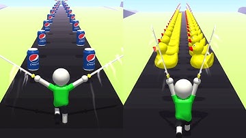 Twin Blade Slicer Game! Satisfying and Relaxing ASMR Slicing Video