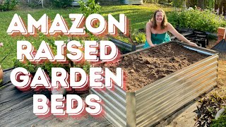 AMAZON Raised Beds In The Backyard Garden  || Amazon Raised Garden Beds || Texas Gardening