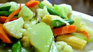 Chinese  Vegetable  Curry|| চাইনিজ সবজি । Chinese  Recipe*