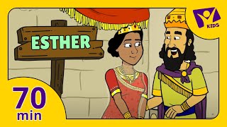 Story about Esther (PLUS 15 More Cartoon Bible Stories for Kids)