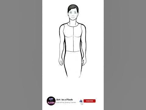 How to Draw a a HUMAN BODY Drawing Tutorial for Beginners Male # ...