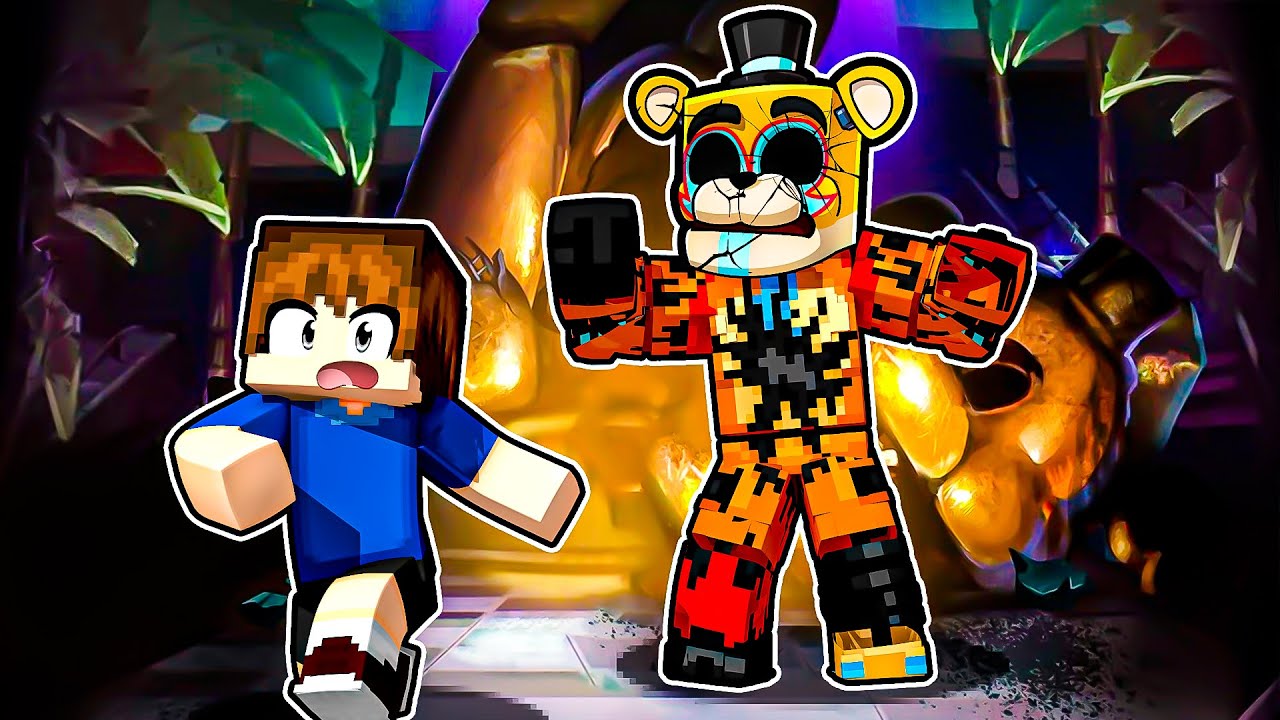 Five Nights at Freddy's SB Ruin DLC: Ruined Monty Minecraft Skin