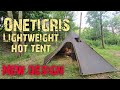 massive improvements from   ONETIGRIS on the iron wall stove tent, winter hot tent camping