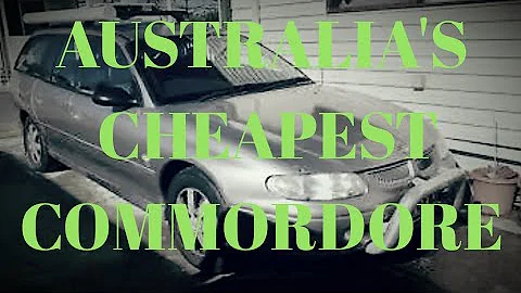 #cheapcar #Commodore #wagon I Bought Australia's Cheapest Commodore